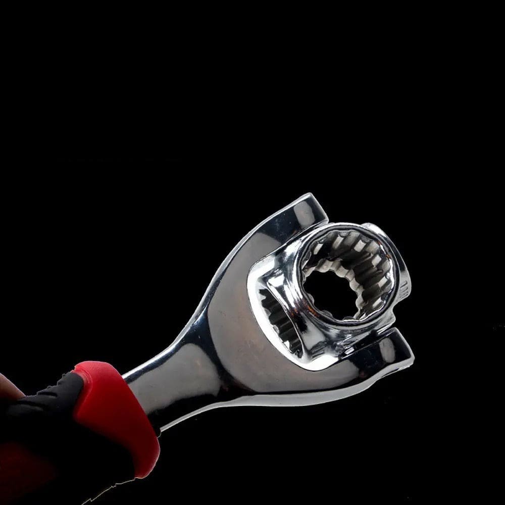 Double Head Torque Socket Wrench , 8 In 1 Socket Wrench, Multifunctional Spanner With 360 Degree Rotating Head, Multi Spanner Tool, Furniture Car Repair Spline Bolts Wrench, Multipurpose Tiger Socket Wrench, Universal Hand Tool Wrench. Double Head Torque Socket Wrench , 8 In 1 Socket Wrench, Multifunctional Spanner With 360 Degree Rotating Head, Multi Spanner Tool, Furniture Car Repair Spline Bolts Wrench, Multipurpose Tiger Socket Wrench, Universal Hand Tool Wrench.